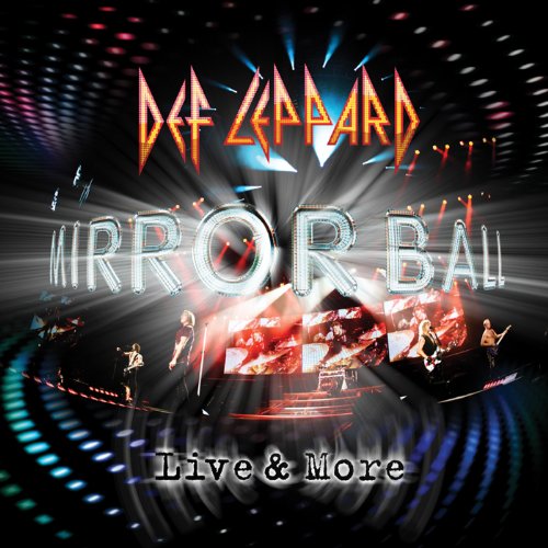 Def Leppard Mirrorball Live & More CD and DVD- two cd discs and one dvd disc