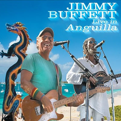 Jimmy Buffett Live in Anquilla CD and DVD-two cd discs with one dvd disc
