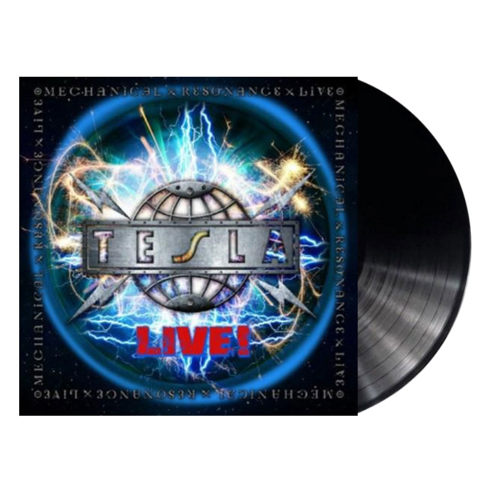 Tesla Mechanical Resonance Live Vinyl Record